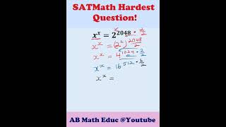 Hardest SAT Math Question mathhack maths mathinsightssatmathhacks algebramathhelp mathtalks [upl. by Daniyal]