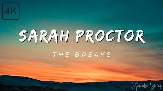 Sarah Proctor  The Breaks 4k Lyrics [upl. by Llertnahs881]