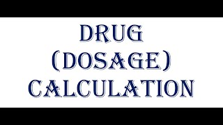 DrugDosage Calculation in Nepali  Helpful for NCLEXNURSING LICENSELOKSEWA by Nursing Lectures [upl. by Emily]