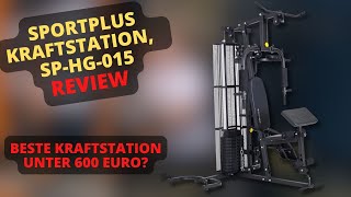 SportPlus Kraftstation SP HG 015 Review  Lohnt sich der Kauf [upl. by Melena]