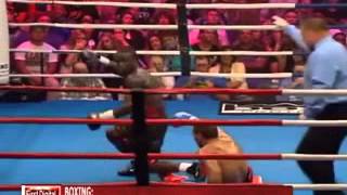 Josuah Clottey vs Anthony Mundine in Australia [upl. by Kenleigh]