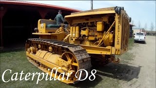 1948 Caterpillar D8 First Start 2012 [upl. by Doownelg]