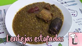 Como hacer LENTEJAS ESTOFADAS  Receta Thermomix [upl. by Klos842]