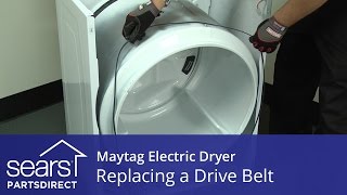 How to Replace a Maytag Electric Dryer Drive Belt [upl. by Notsae93]