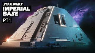 LEGENDARY LEGO Star Wars Imperial Base Build [upl. by Torbert]