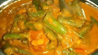 How to cook Green beans recipes  French beans curry [upl. by Alegnaoj]