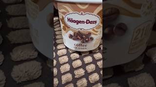 Haagen Dazs Ice Cream 🍨 haagendazs icecream coffeeFlavorIcecream food [upl. by Trakas]