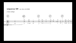 Berio  Sequenza VII score HD [upl. by Alessandro]