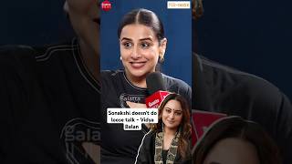 vidyabalan lauds sonakshisinha  Im so happy that she has found happiness in life short [upl. by Nomor]