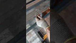 Lock installation welding [upl. by Ramal68]