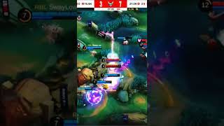 RRQ Hazle Lance Moments mobilelegends shortsvideo shorts [upl. by Monroe]