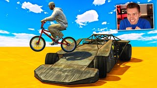 GTA V Online BMX vs CARRO RAMPA  A MITADA mais NOOB DO GTA [upl. by Standford]