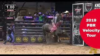 JT Pettitt Rides A Duck Spinner at PBR Knoxville [upl. by Wilkison]