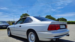 BMW 850i e31 Super Sprint Exhaust Sound [upl. by Riaj35]