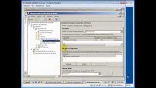 DIRECTIVAS DE GRUPO CON ACTIVE DIRECTORY EN WINDOWS 2008 SERVER [upl. by Irrek803]