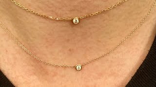 Cartier D’Amour necklace in small rose gold amp Jewelry ramble [upl. by Bael697]