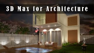 3D max tutorial for architecturePart 3 [upl. by Parrish]