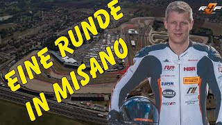 racing4funde Onboard lap Misano Yamaha R1 RN32 [upl. by Yllas]