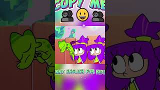 Copy Me 👥😀👥 Funny English for Kids animation kids christmas [upl. by Anirbas]