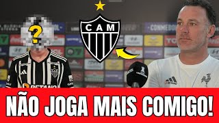 BOMBA NO GALO Técnico CORTA Jogador e Manda RECADO DIRETO  notícias do Galo hoje [upl. by Broddy]