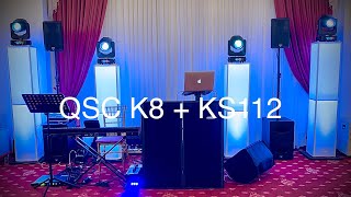 QSC K8  QSC KS112  BEST PORTABLE SYSTEM 💪 [upl. by Eniagrom755]