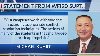 WFISD response to alleged bullying at Barwise Middle School [upl. by Neerbas]