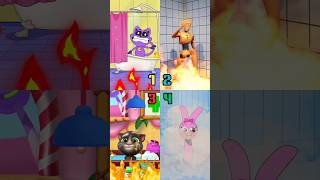 Showers are too sensitive mytalkingtom2 smillingcritters​ meme​ funny​ animation [upl. by Iarised17]