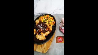 RESEP MUDAH  Chicken Steak [upl. by Anikat]