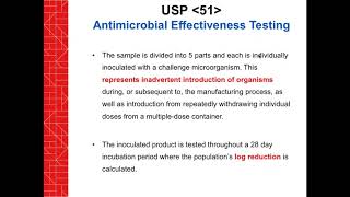 Microbiology Testing USP requirements for Sterile and Nonsterile Preparations [upl. by Enelrak]