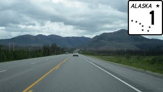 Sterling Highway Soldotna to Tern Lake northbound [upl. by Yrmac]