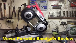 Vevor Portable Metal Cutting Bandsaw Review [upl. by Rudin]