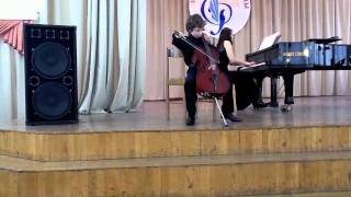 Concerto No4  Goltermann Гольтерман концерт 4 1 часть Yan Khmelevsky [upl. by Flossi933]