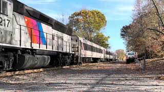 NJTR 4628 through Passmore Avenue Hammonton NJ 42176009 [upl. by Chatwin]