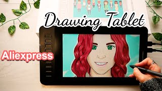 Drawing Tablet on AliExpress ReviewGAOMON PD1161  unboxing eng sub [upl. by Enaols210]