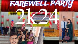 FAREWELL PARTY 2K24 BSCHANNABASAPPA FIRST GRADE COLLEGE DVG Hallihudugamanu karnataka [upl. by Curkell]