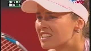 2006 Rom Italian Open Quarterfinal Hingis vs Pennetta [upl. by Ahkos]