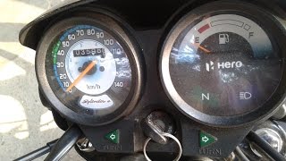 Hero Splendor Speedometer Change [upl. by Samul878]