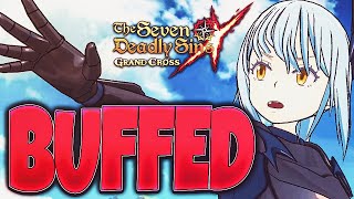 BETTER BUFF THAN LR RIMURU BUFFED BLUE REMIRU SHOWCASE 7DS GRAND CROSS [upl. by Muirhead]