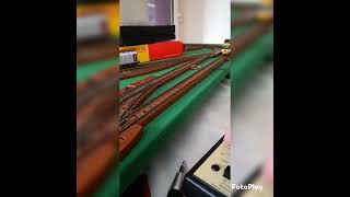 HORNBY TT120 HST IN INTERCITY LIVERY TEST RUN ON TRIANG TT TRACK [upl. by Lebyram]