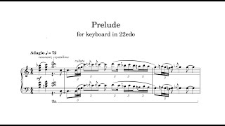 Prelude for microtonal keyboard in 22edo [upl. by Pietro86]