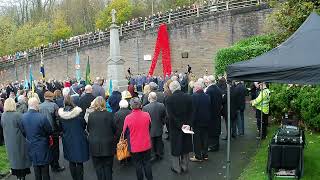 Risca Remembrance day full service 2024 [upl. by Eeram]