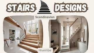 20 Stunning Scandinavian Staircase Designs for Modern Homes stairs design youtubevideo [upl. by Grannie]