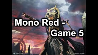 MTG Arena Top Decks  Mono Red Aggro  Game 5 [upl. by Eggleston]