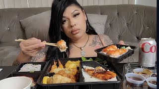 My horrible experience with religionsushi mukbang [upl. by Nyleak]