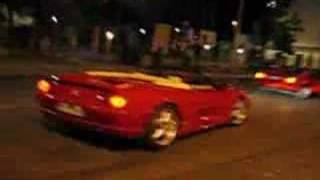 Ferrari F355 Spider Chase  Burnout  Rev and Accelerate [upl. by Idarb]