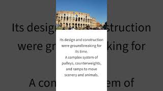 The Colosseum A Symbol of Ancient Romes Power amazingfacts historicalmonument didyouknowfacts [upl. by Arahs]