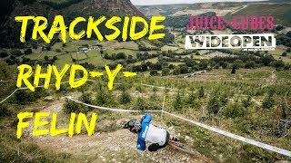 Trackside ⚡️RAW from British DH National at RhydyFelin 2019 [upl. by Aicirt]