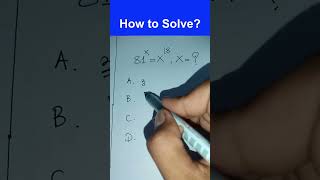 Can you solve maths satmath mathematics mathstricks sat exponentialequationproblemsolving [upl. by Nauh695]