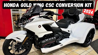 The Ultimate Trike Upgrade for Touring Enthusiasts  2024 Honda Gold Wing CSC Conversion Kit [upl. by Rachele106]