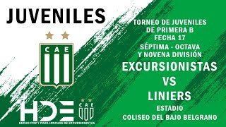 Excursionistas vs Liniers  Fecha 17 [upl. by Anima]